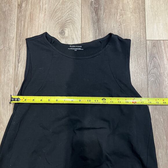 EILEEN FISHER Women's Tank Dress Size M In Black - Picture 4 of 6